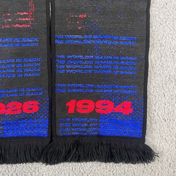 MLS Soccer San Jose Earthquakes Black United The Bay 54x8 Inch Scarf - Picture 8 of 13